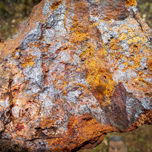 Khaleesi rock chip sample - magnetite skarn