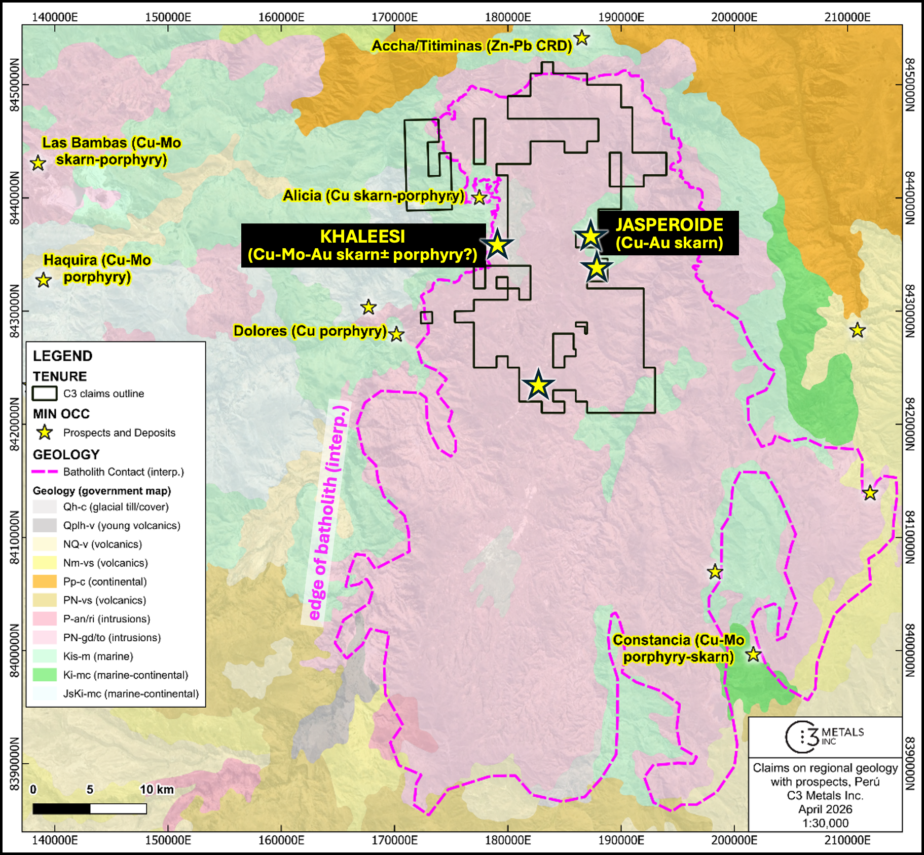 Peru Ferrobamba Formation