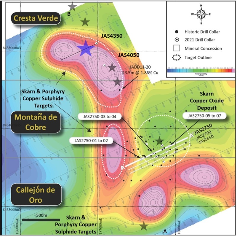 Copper and Gold in Rocks and Soils (Over Magnetic Analytical Signal)